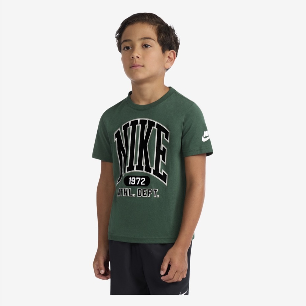Nike Kids Dark Green Graphic Tee